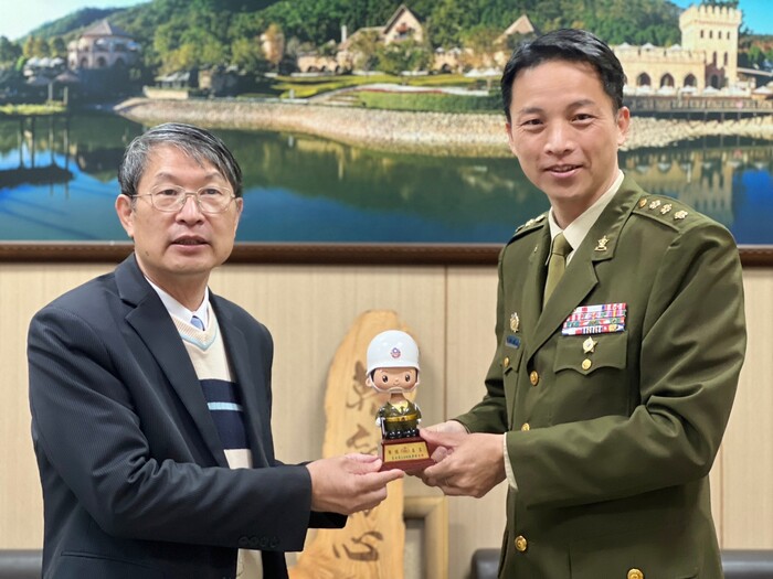 本校與憲兵第204指揮部攜手簽訂策略聯盟